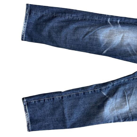 AG Adriano Goldschmied The Prima Ankle Cigarette Leg Jeans Size 30R Stretch Blue - Picture 14 of 16